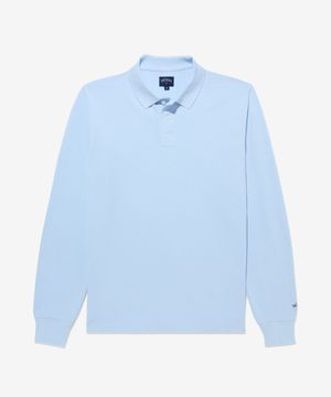 (U) 롱 슬리브 썸머 폴로 라이트 블루 LONG SLEEVE SUMMERS POLO LIGHT BLUE