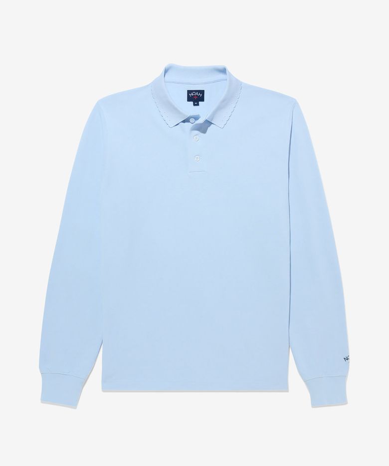 (U) 롱 슬리브 썸머 폴로 라이트 블루 LONG SLEEVE SUMMERS POLO LIGHT BLUE