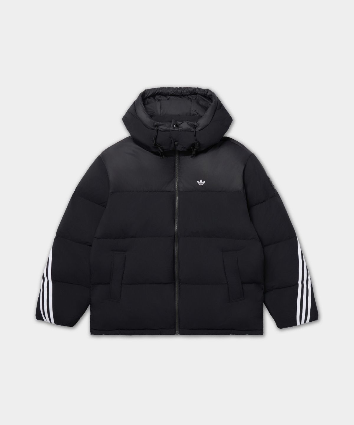 아디다스(ADIDAS) 3S 퍼퍼 패딩 - 블랙 / KV2691