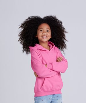 헤비블렌드 무지 키즈 후드티