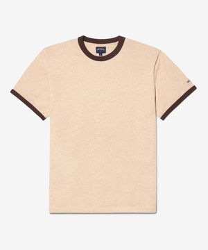 (U) 헤더 링거 티 헤더 탄 HEATHER RINGER TEE HEATHER TAN