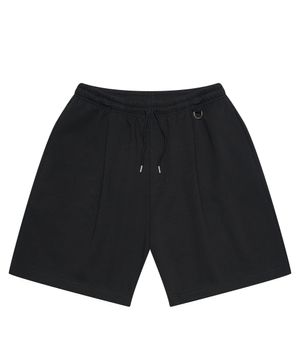 ZD 스탠다드 원턱 버뮤다 팬츠 [블랙]