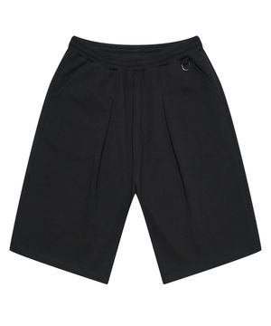 ZD 데일리 원턱 롱 버뮤다 팬츠 [블랙]