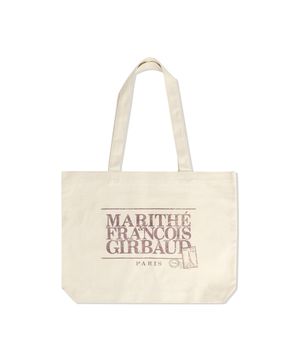CLASSIC LOGO STAMP ECO BAG cream