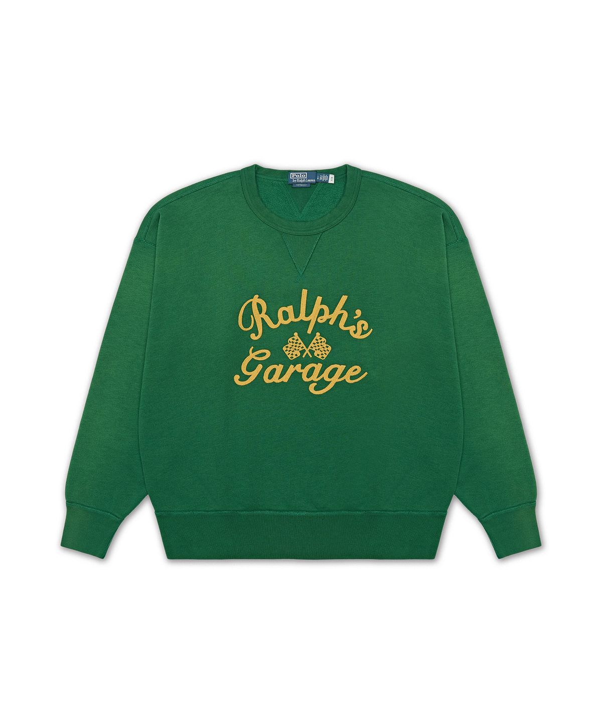 폴로 랄프 로렌(POLO RALPH LAUREN) 빈티지 핏 랄프스 개러지 스웨트셔츠-그린