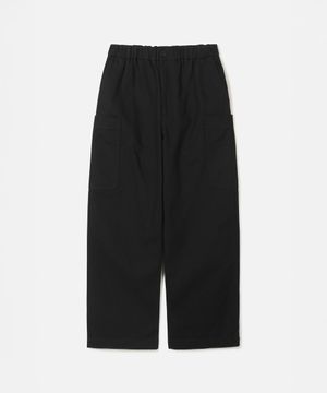 [247 X VANA] 반셋 코튼 서지 포켓 팬츠 BLACK