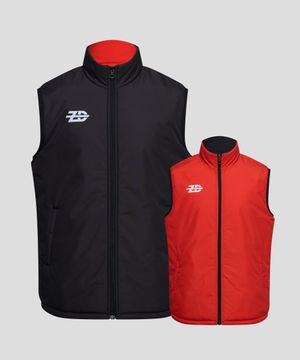 ZD 플레이어 패딩베스트 [블랙/레드]