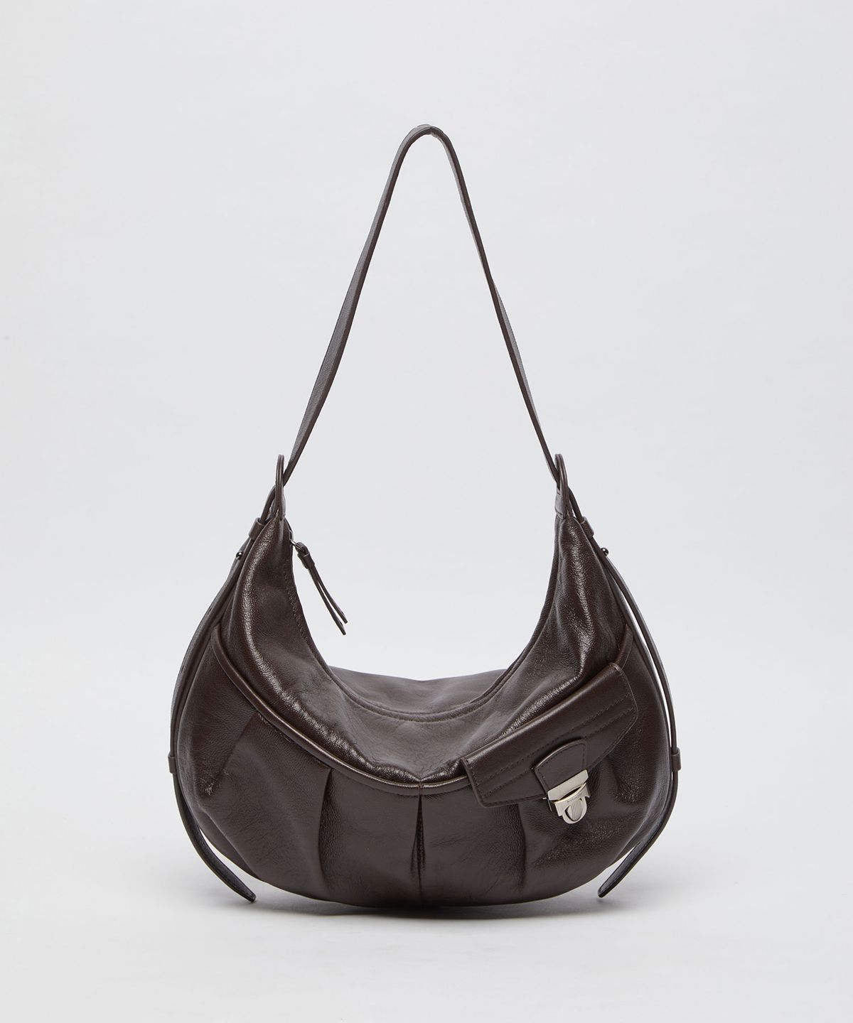 아카이브앱크(ARCHIVEPKE) Lock pocket bag(Wild cacao)_OVBAX25223PDB