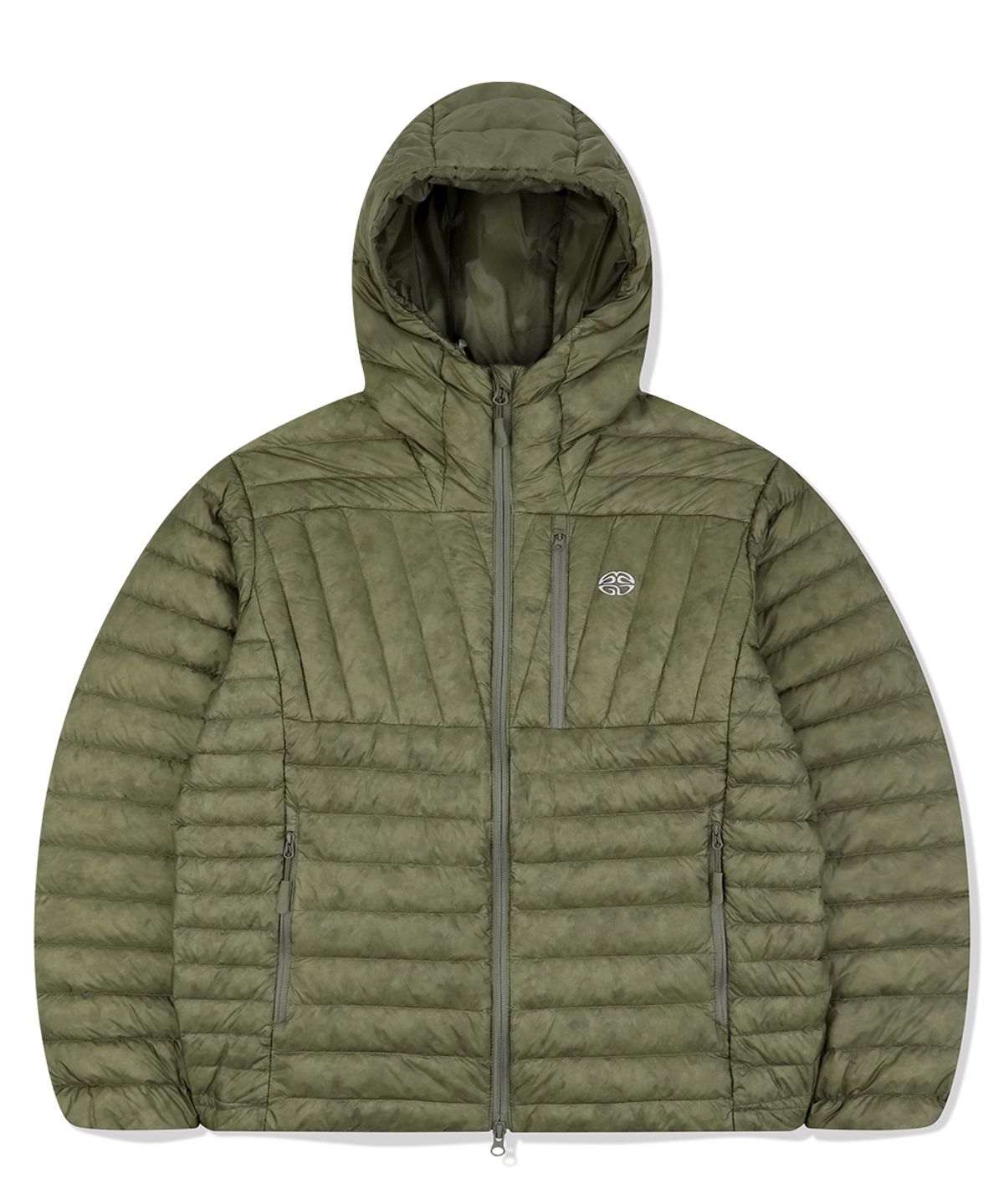 마하그리드(MAHAGRID) LIGHT HOODED DOWN PUFFER KHAKI(MG2FWMB903A)