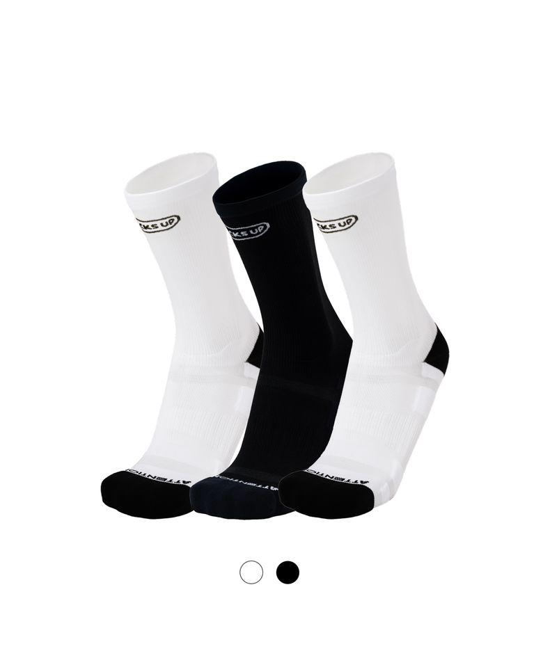 어텐션 드라이 러닝 크루삭스 PRO 3PACK
