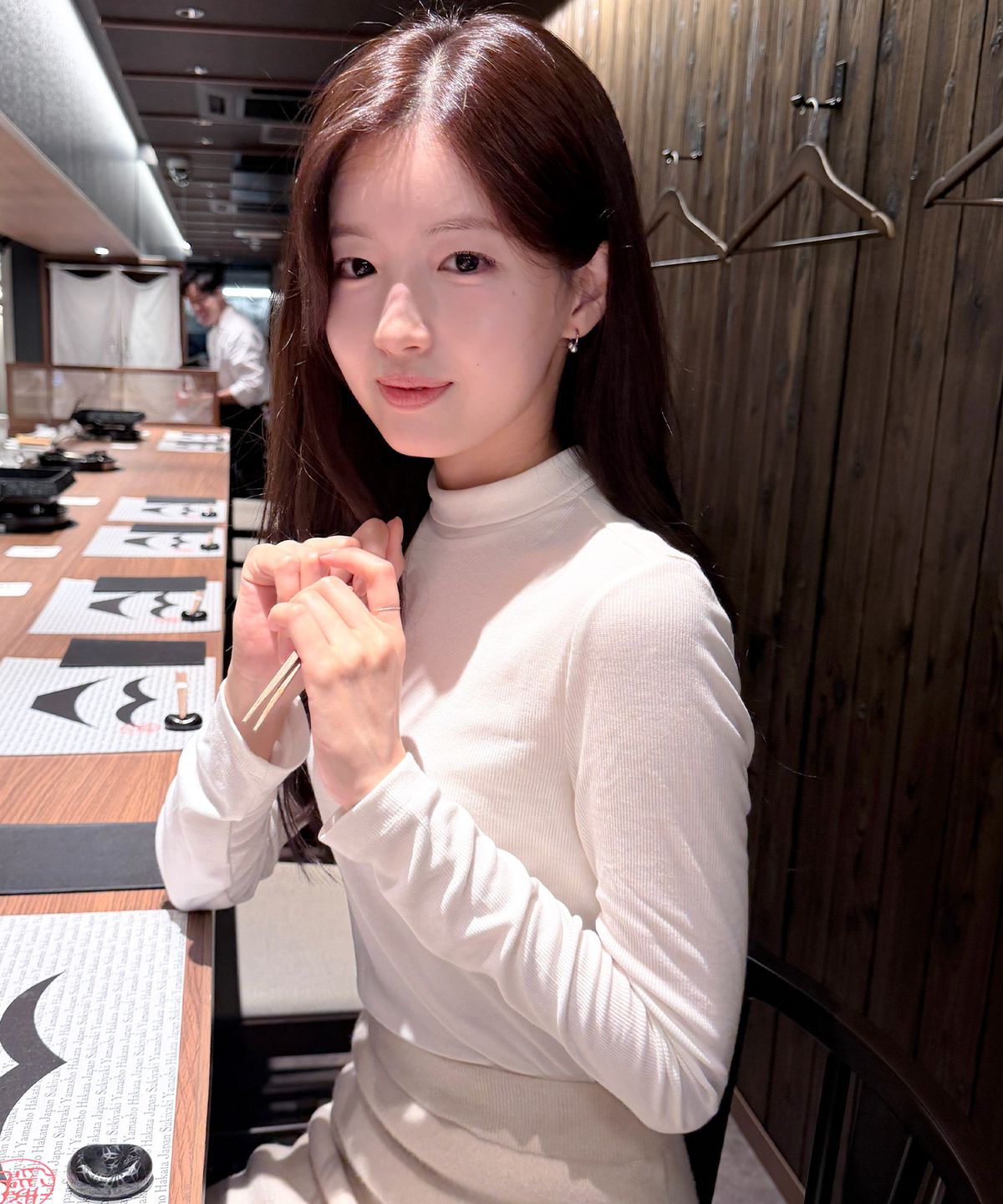 마인드브릿지 우먼(MIND BRIDGE WOMEN) [W]골지 터틀넥 티셔츠 - 2color