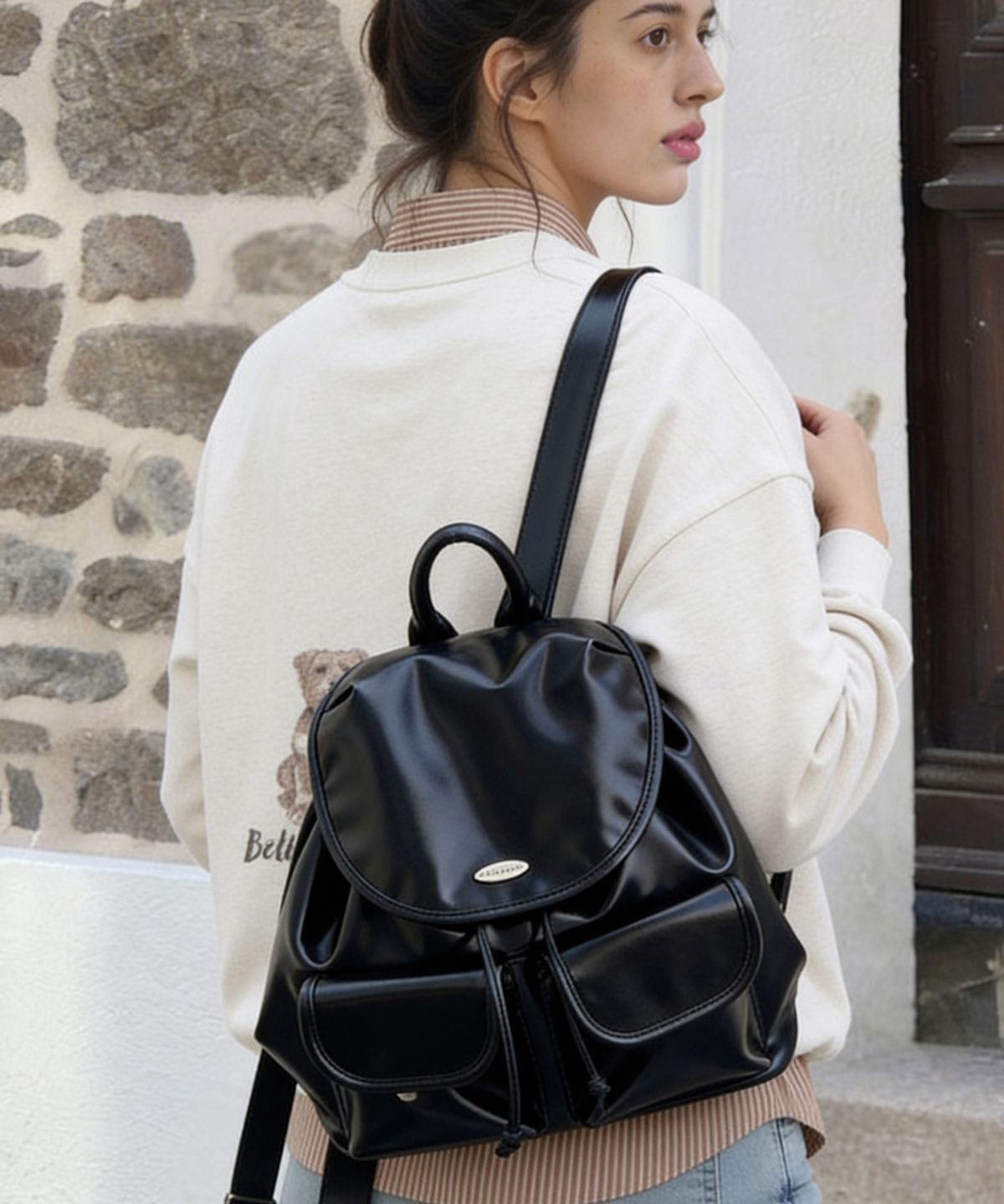 마틴콕스(MATINCOX) Cozy Backpack-Black