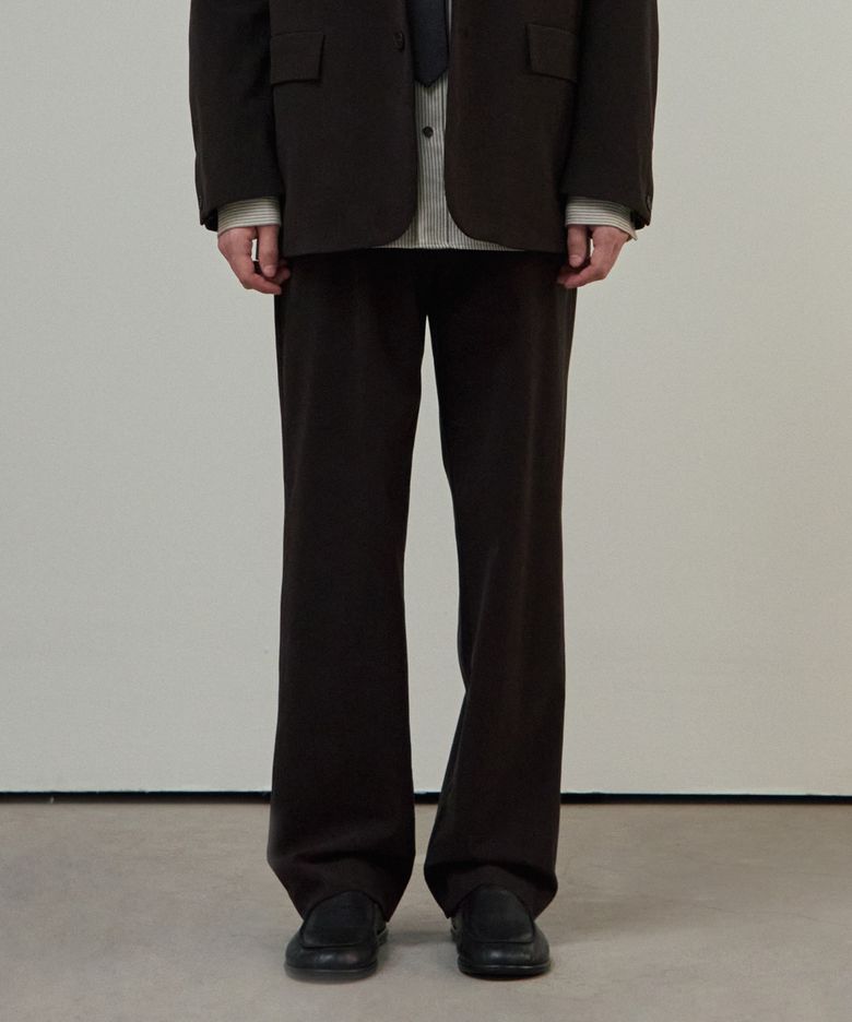 [COUTURE]세미와이드 코듀로이 밴딩 팬츠 - 2color