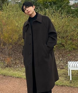 [오정규 PICK] 두굿_[COUTURE]캐시미어 오버핏 발마칸 롱 코트 - 4color