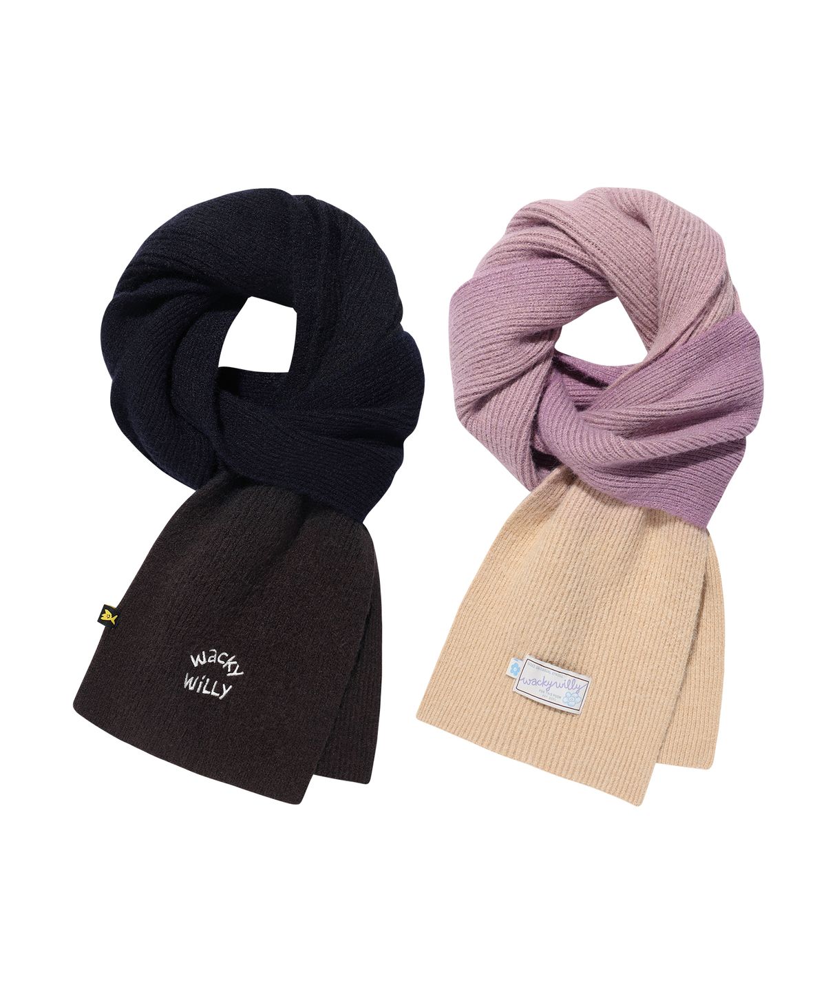 와키윌리(WACKY WILLY) 그라데이션 머플러 (2 colors)