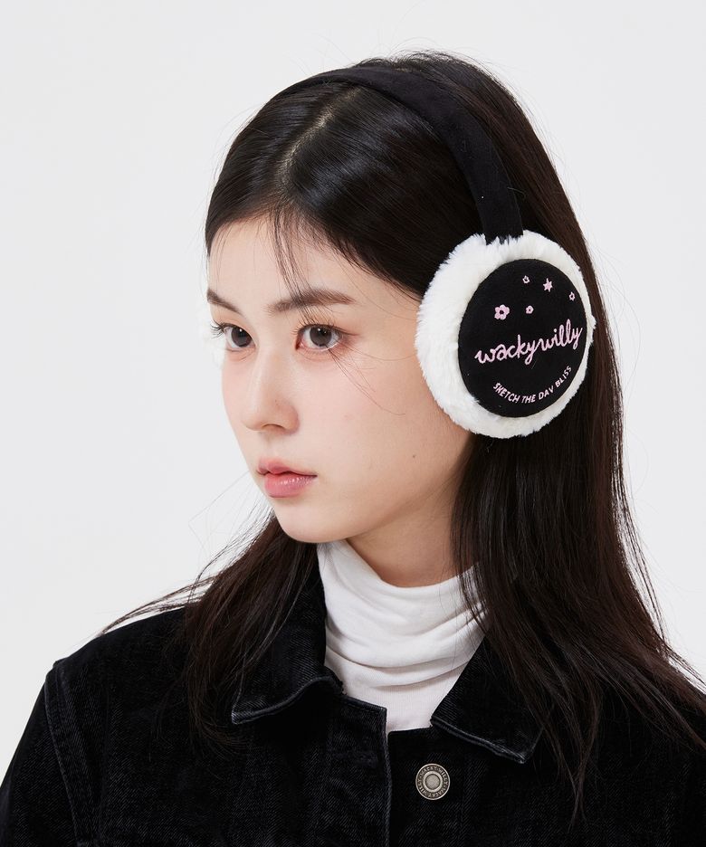 우먼스 릴리 이어워머 블랙