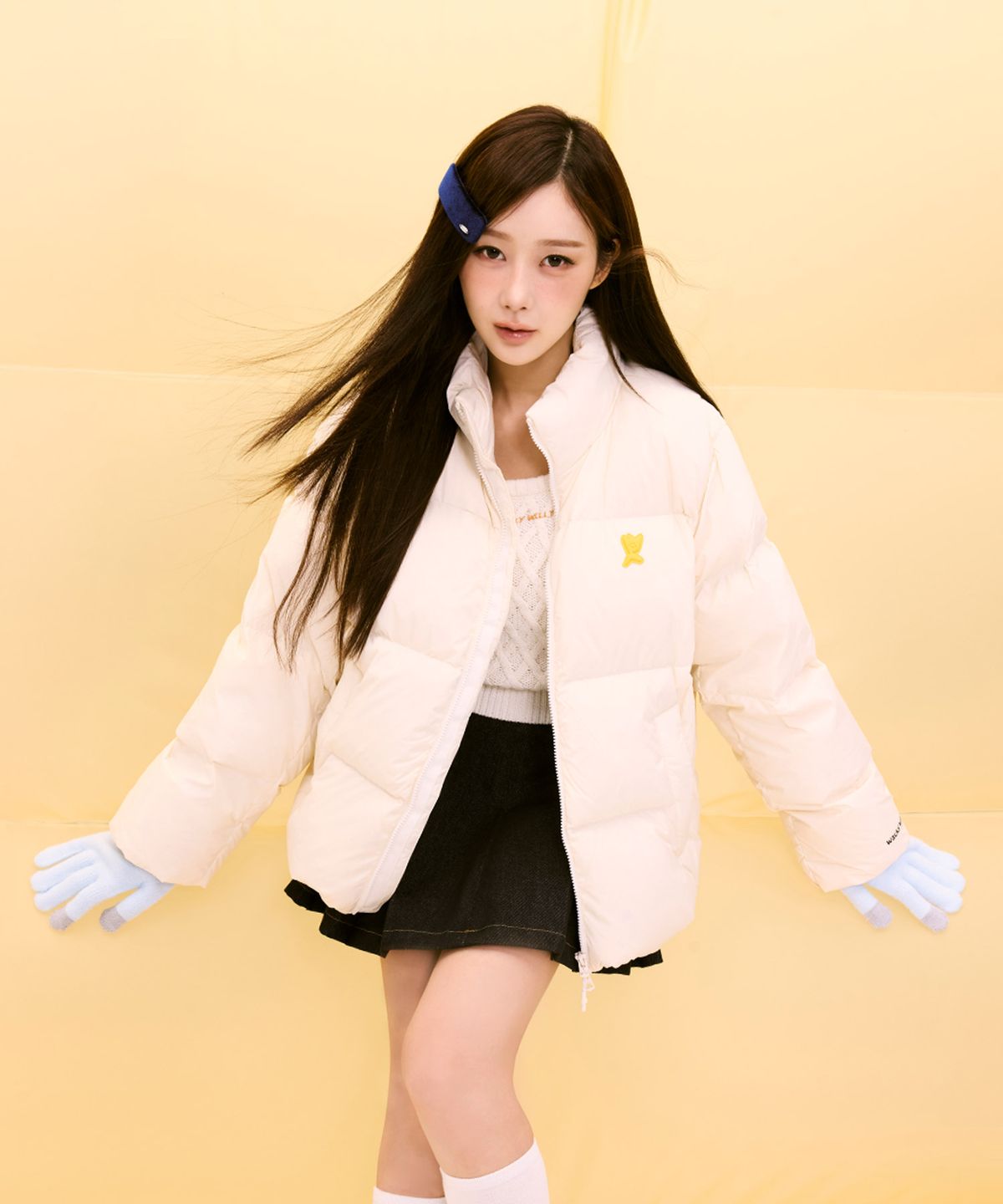 와키윌리(WACKY WILLY) 덕키 다운 숏푸퍼 크림