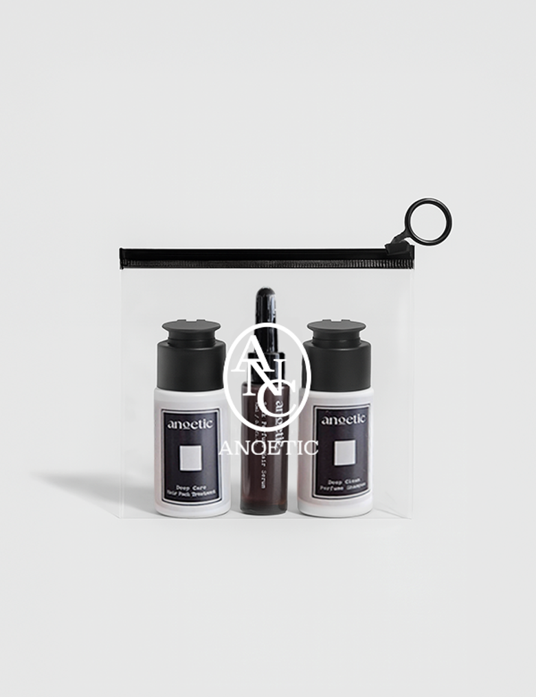 ANOETIC TRAVEL KIT (샴푸+트리트먼트+세럼)