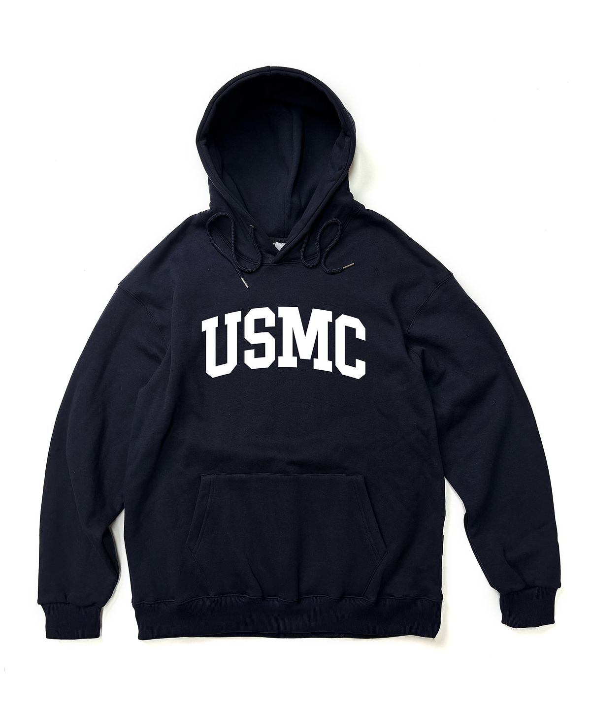 앱놀머씽(ABNORMALTHING) USMC 루즈핏 후드 네이비