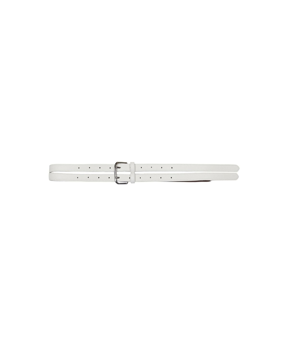 힐리오트(HEALIOTE) DOUBLE LAYERED BELT_WHITE