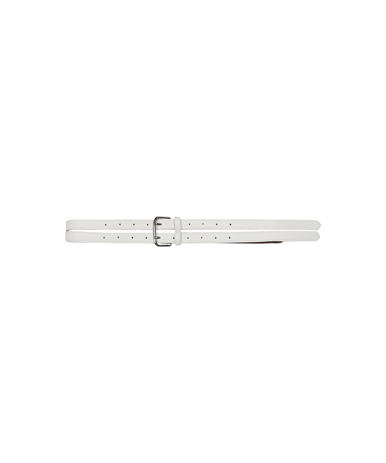 DOUBLE LAYERED BELT_WHITE