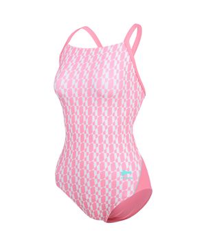 여성 서포트 X백 원피스수영복 핑크 RN-LF2F505-PK