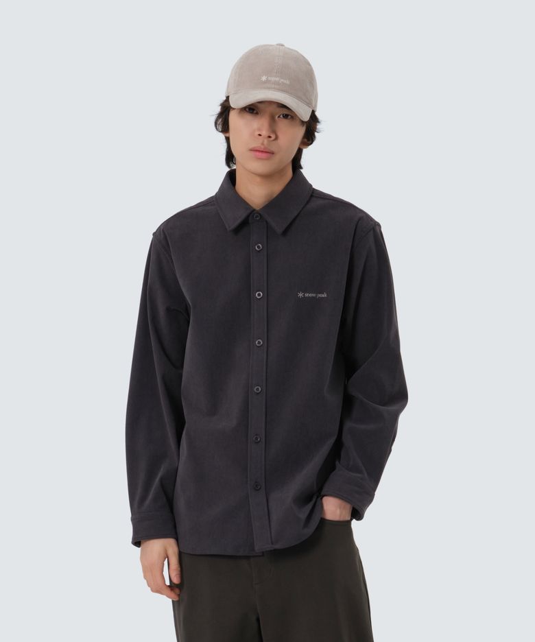 코듀로이 셔츠 (S25WMFSH70) Dark Charcoal