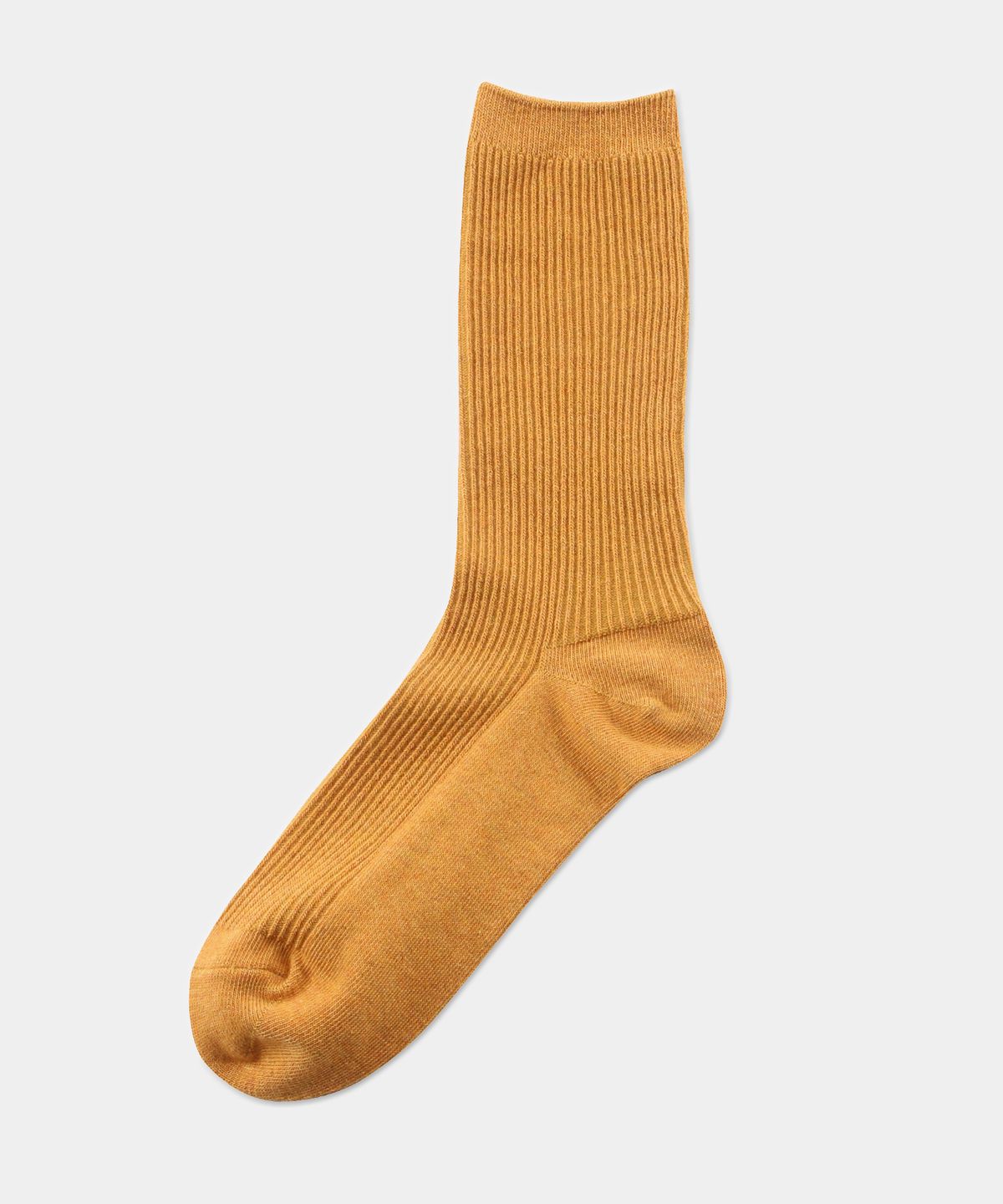 삭스더랭귀지(SOCKS THE LANGUAGE) 마일드 골지 양말(머스터드)