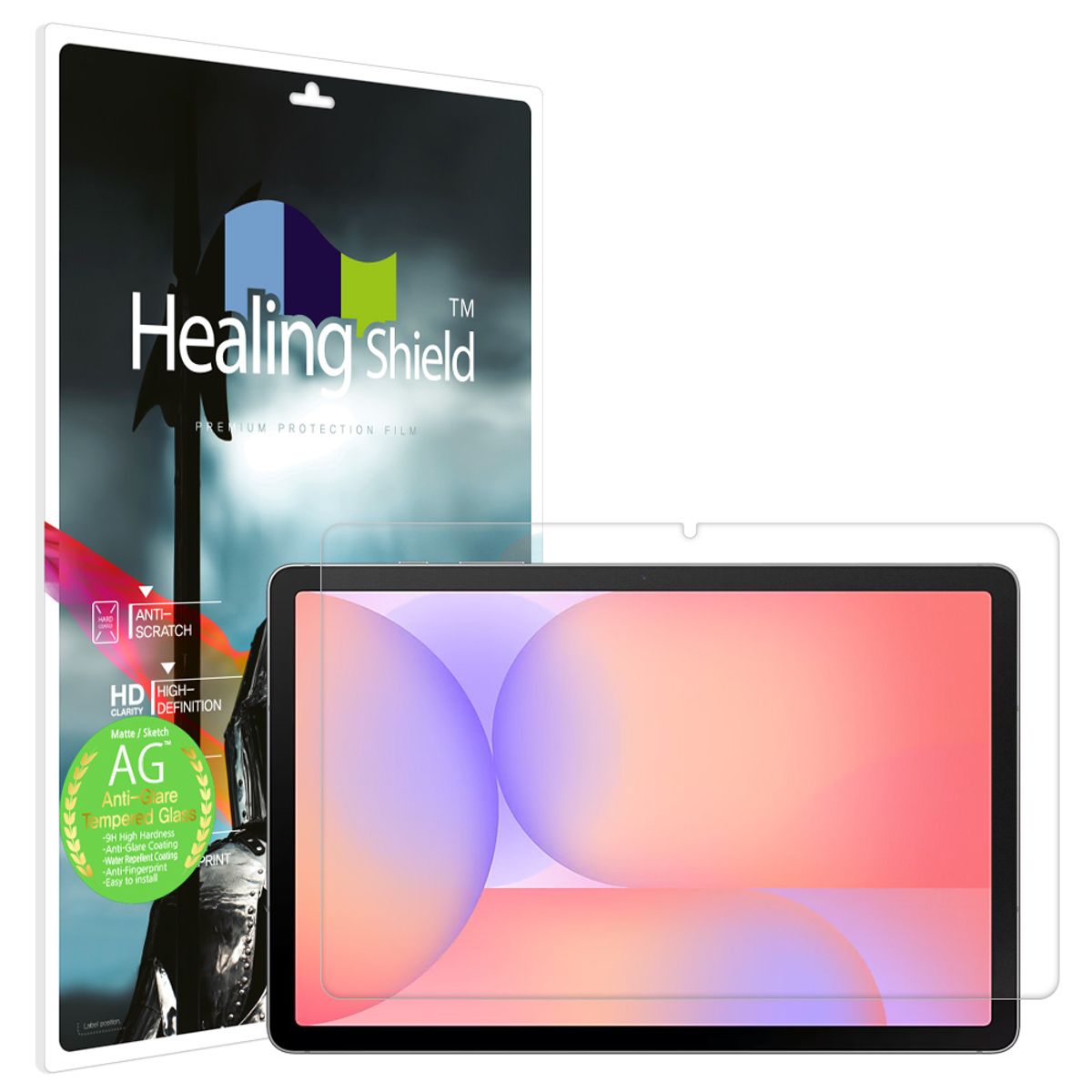 힐링쉴드(HEALINGSHIELD) 갤럭시탭S10 라이트 저반사 강화유리필름