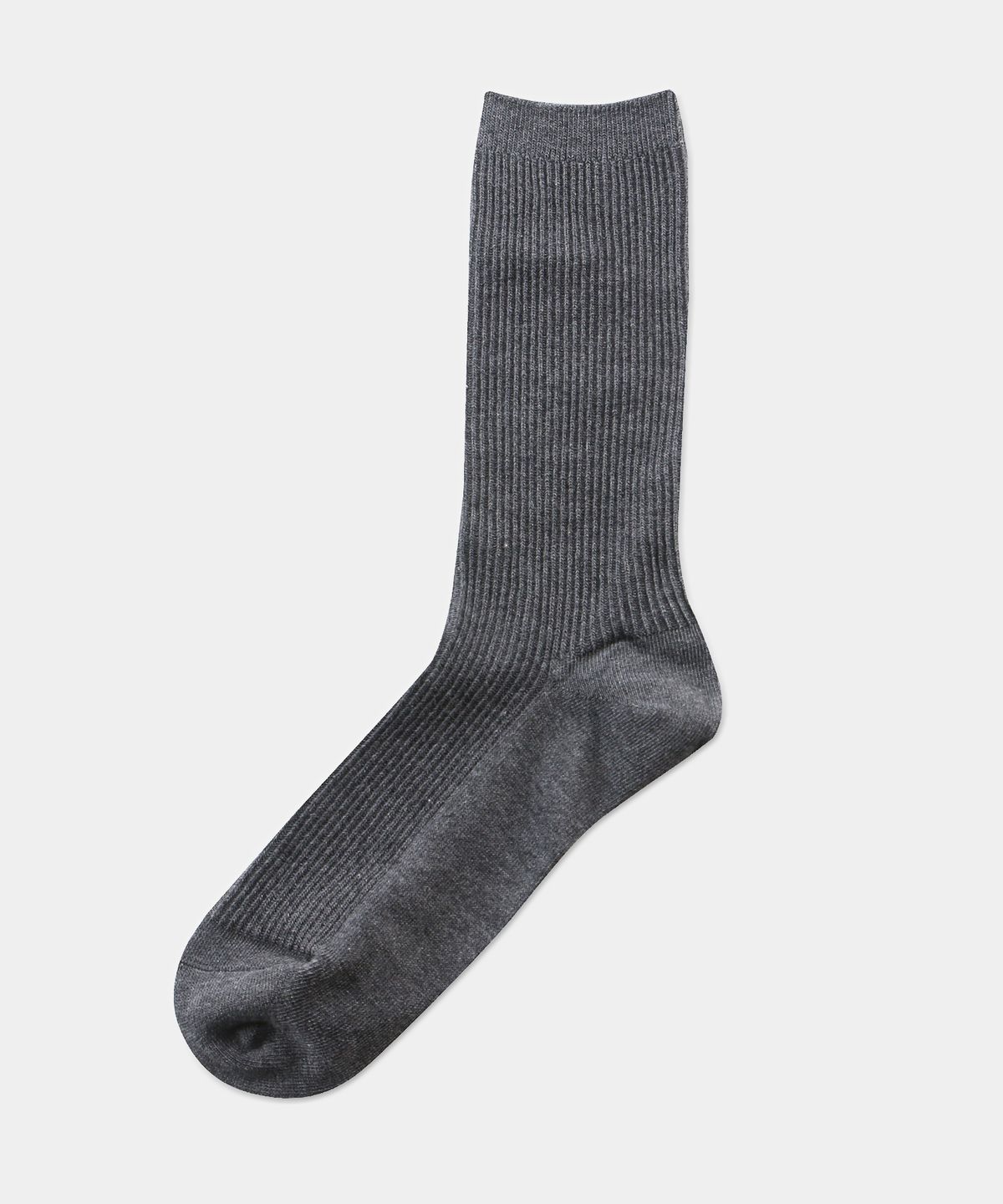 삭스더랭귀지(SOCKS THE LANGUAGE) 마일드 골지 양말(챠콜)