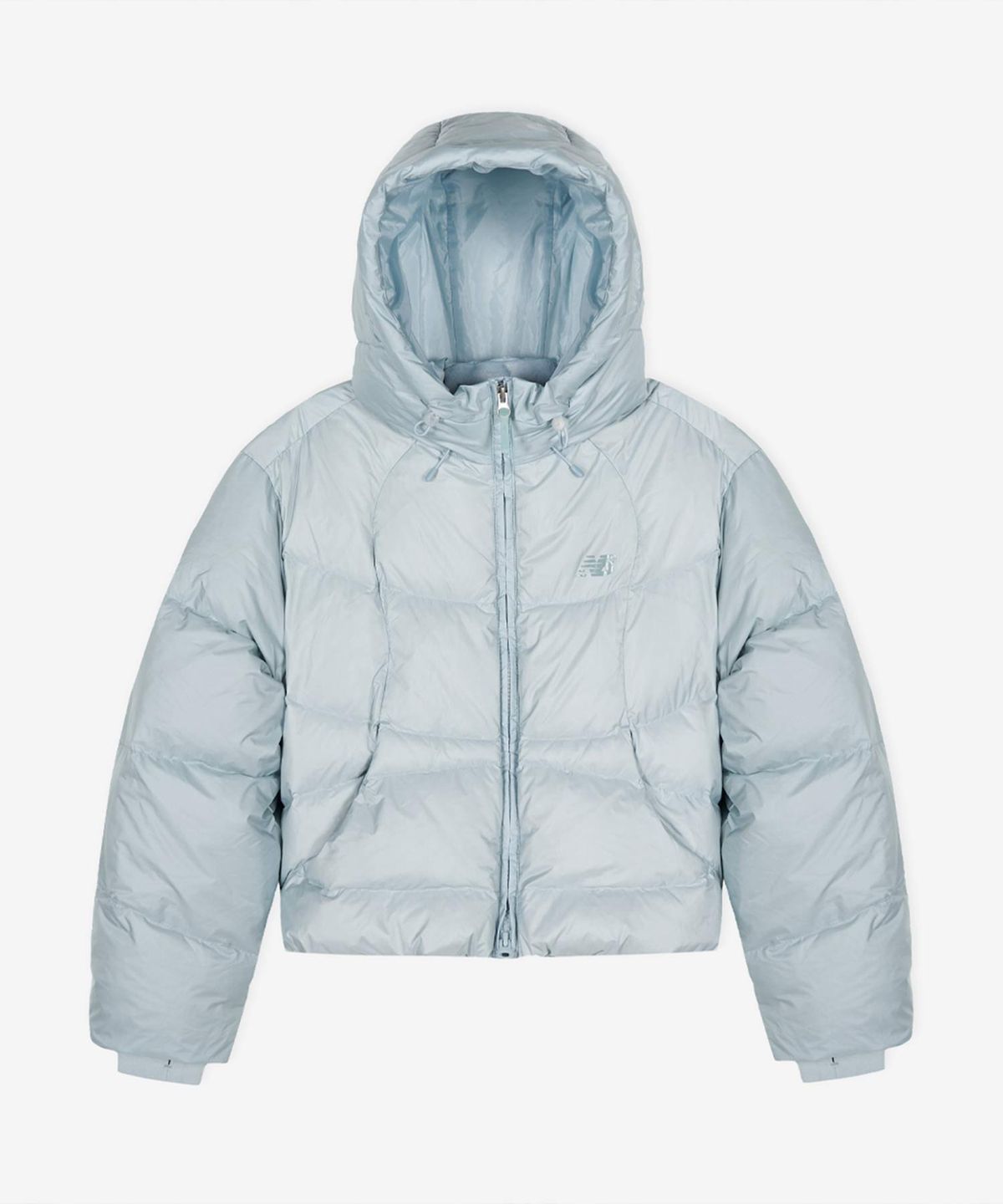 뉴발란스(NEW BALANCE) NBNPF4W072 / WOMEN 플라잉 후드형 숏다운 (LIGHT BLUE)