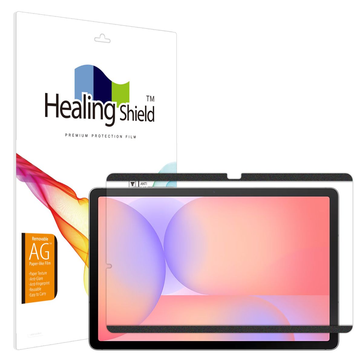 힐링쉴드(HEALINGSHIELD) 갤럭시탭S10 라이트 탈부착 종이질감 필름