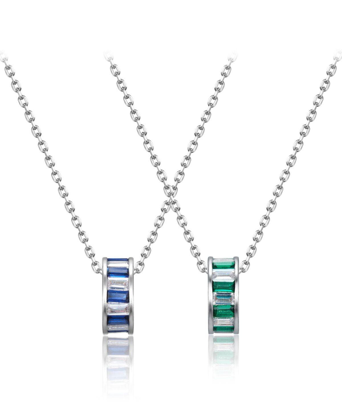 가이거주얼리(GEIGERJEWELRY) 바게트 목걸이 GISVNN044