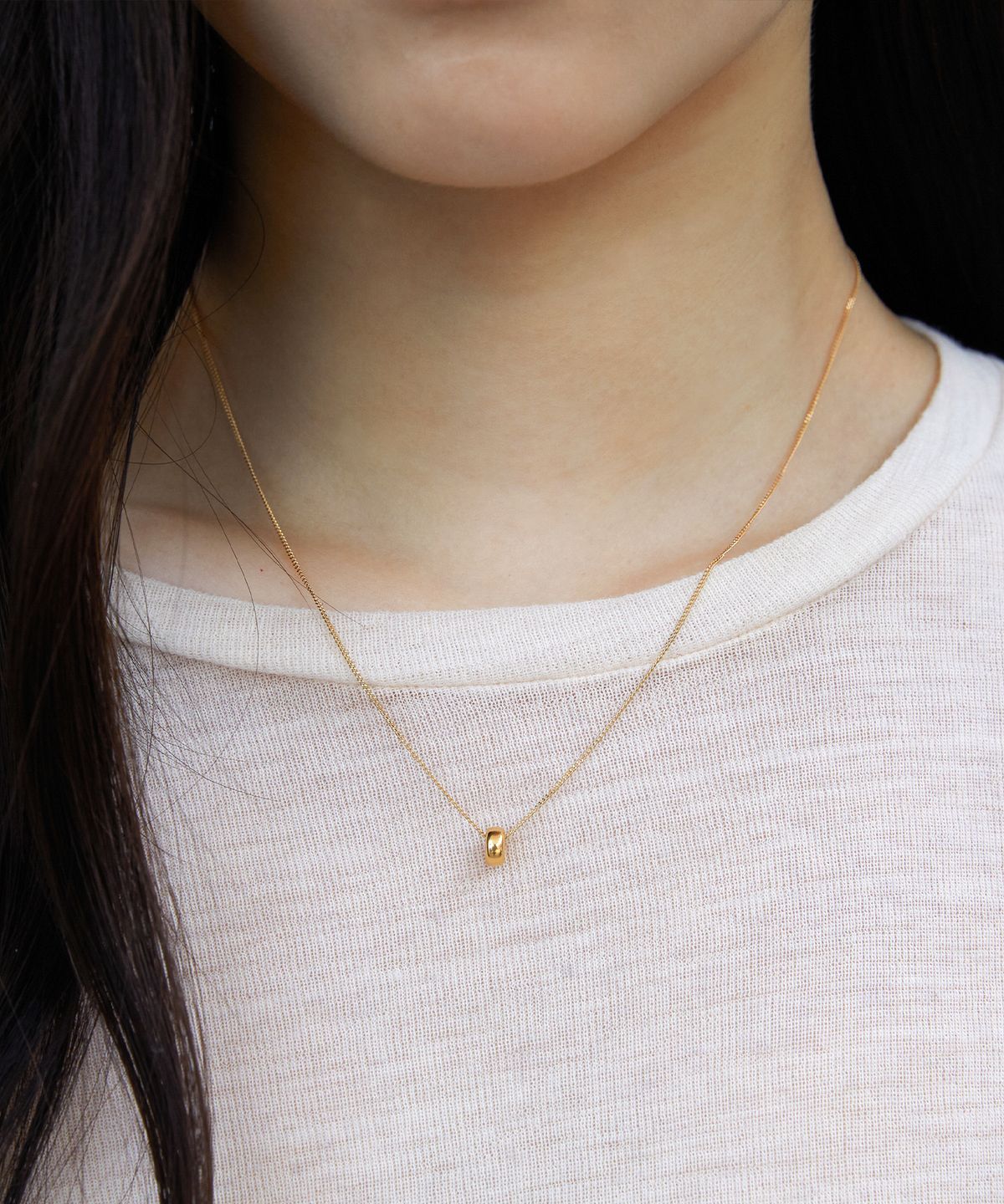 바이위켄드(BYWEEKEND) Donut necklace_gold