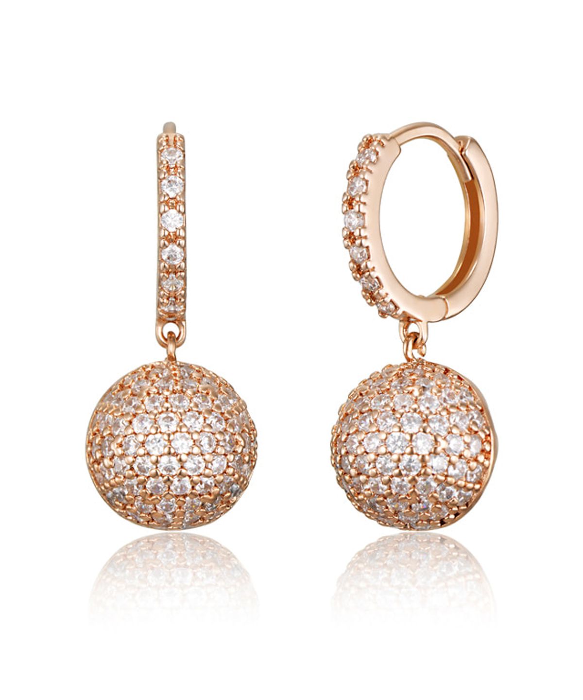 가이거주얼리(GEIGERJEWELRY) 18K GF 샤인 스윙 볼 귀걸이 GI8KPEE061