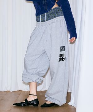 TMH LAYERED SWEAT PT [2 Color]