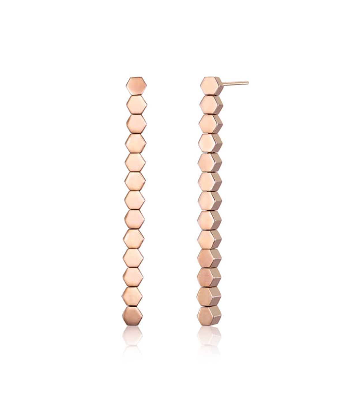 가이거주얼리(GEIGERJEWELRY) 14K GF 허니 헥사 드롭 귀걸이 GIGFEE013