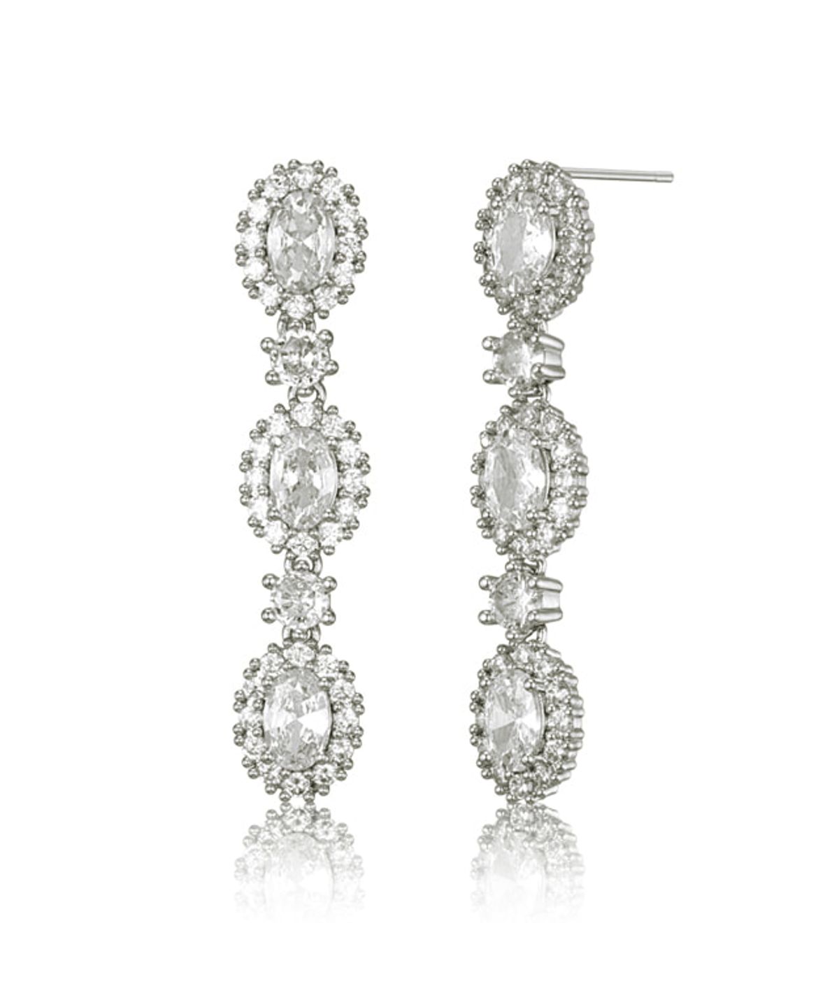 가이거주얼리(GEIGERJEWELRY) 파티 글리터 드롭 귀걸이 GISVEE163 (실버925 PIN)