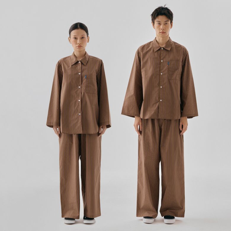 BR 클래식 홈웨어 파자마 셋업_고목 스트라이프 2Sizes