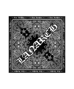 [8003] LAN 페이즐리 스카프 - 블랙