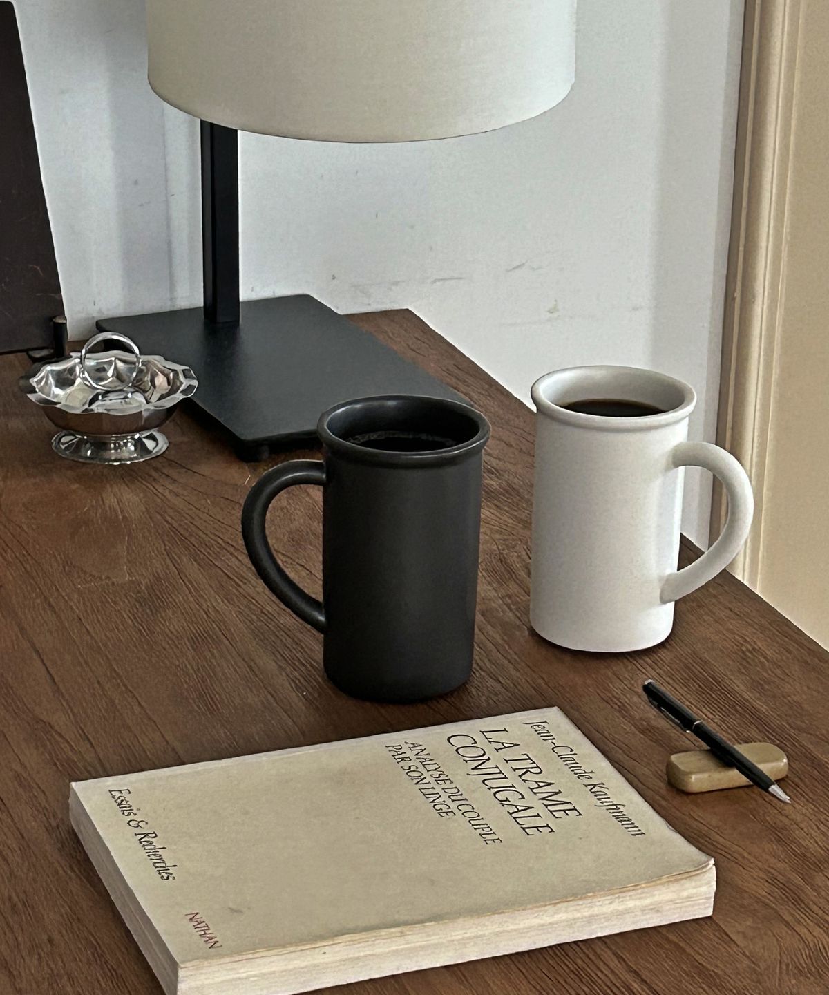 앨리건트 테이블(ELEGANT TABLE) 젠 모노 무광 머그잔 2p선물세트