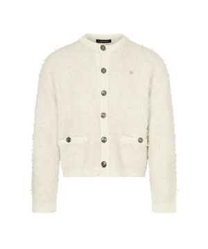 [0082] 알파카 트위드 가디건 - 아이보리