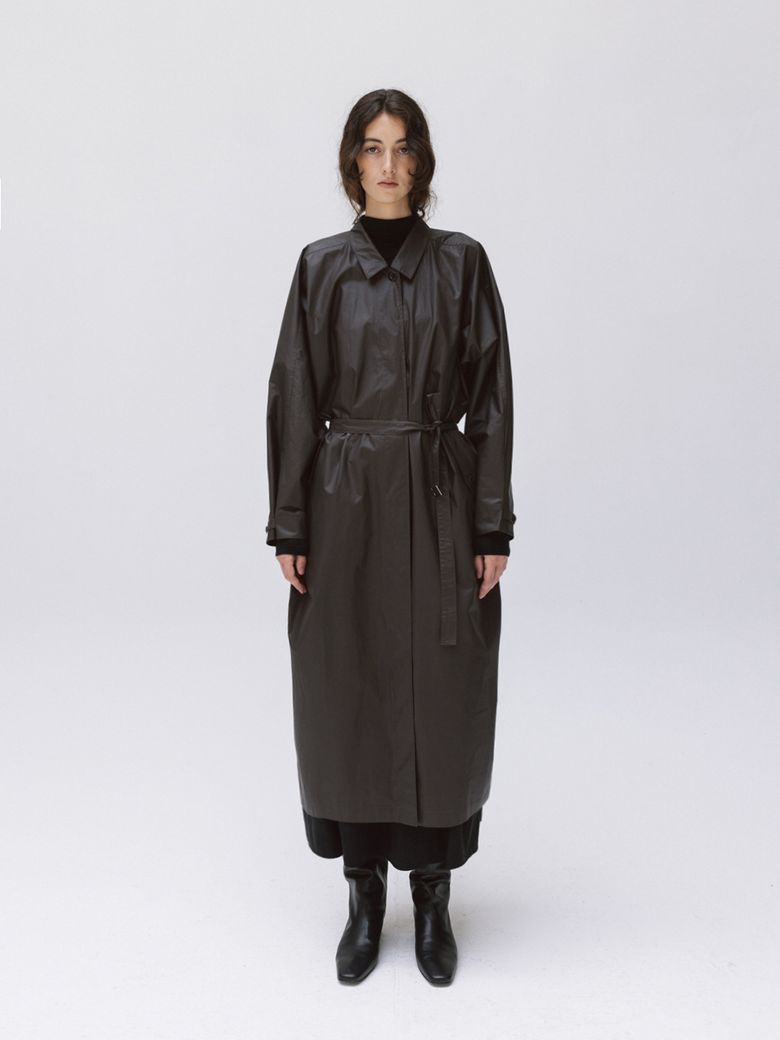 wind coat (brown)