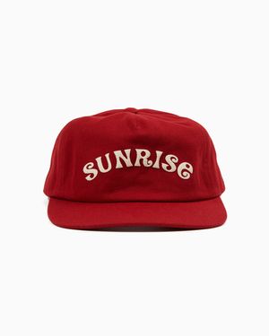 Volume Sunrise Relaxed Fit 5P Cap_Red