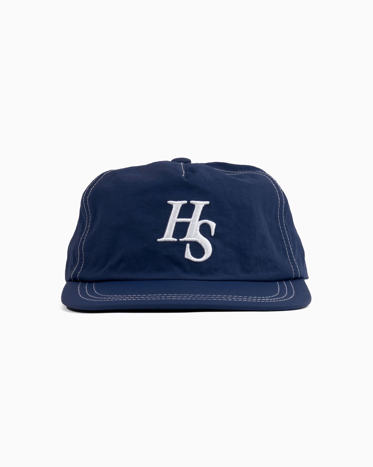 헬로 선라이즈(HELLO SUNRISE) HS Stitch Relaxed Fit 5P Cap_Navy