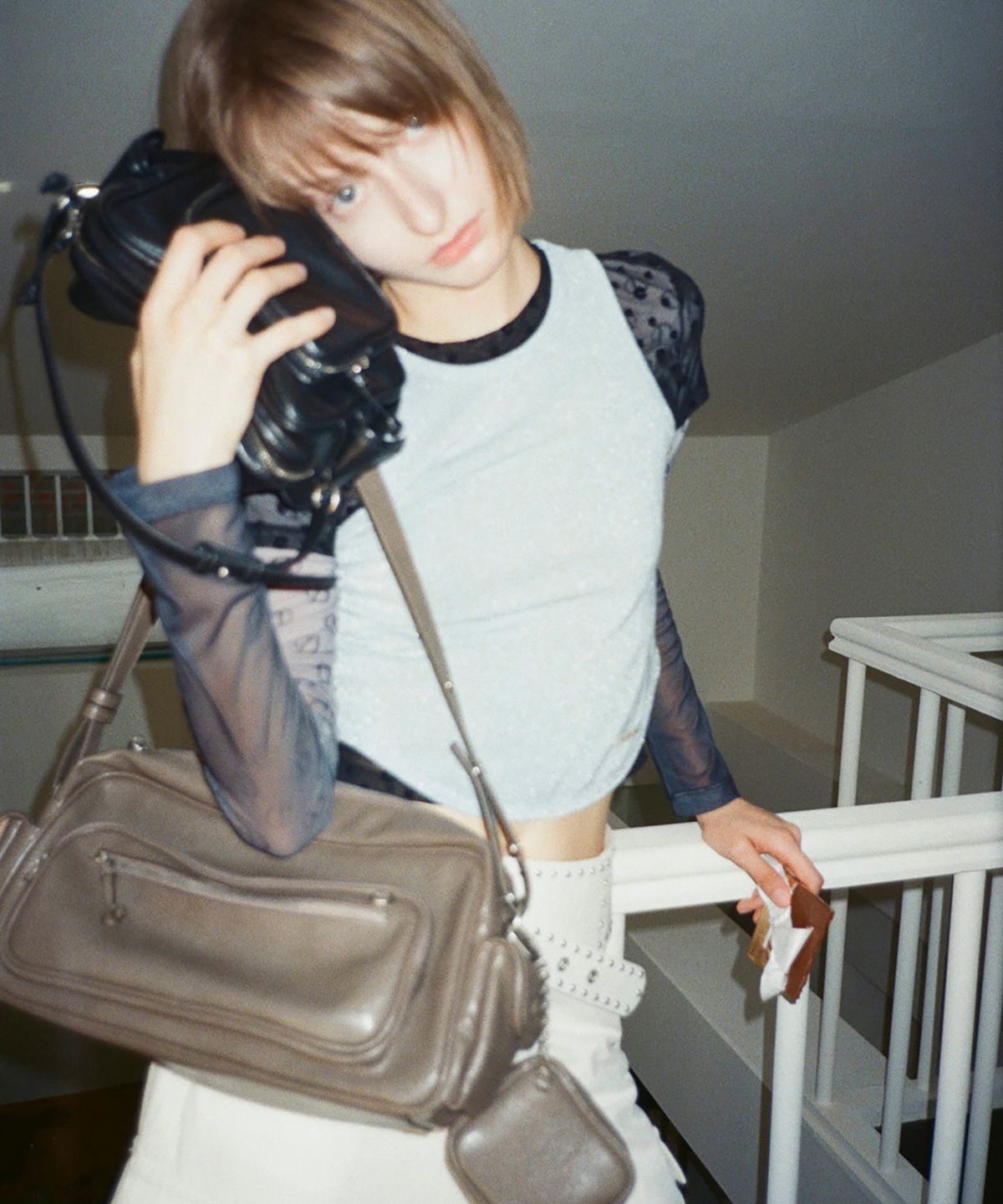 쿠론(COURONNE) Hyper Zipper Shoulder 33_RCBSX25647TPX