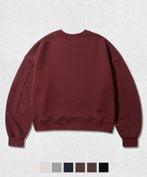 뉴링 맨투맨 버건디 JUMT7826