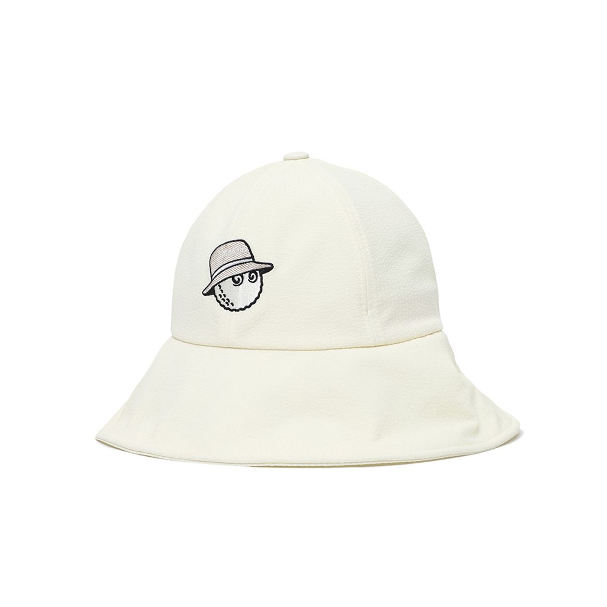 말본 골프(MALBON GOLF) 말본 와이드챙 버킷캡 IVORY (WOMAN)