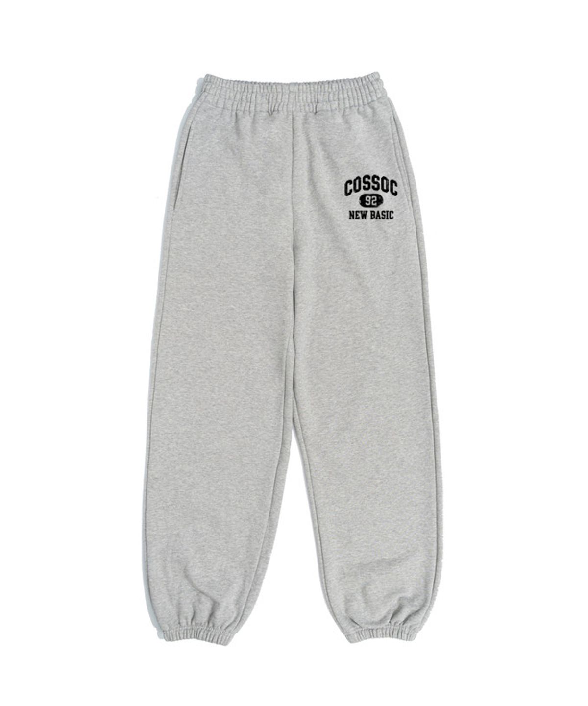코소(COSO) 뉴 베이직 코소 스웻 조거팬츠 (GREY)