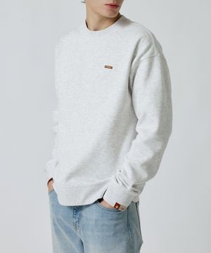 더블 플리스 스웻셔츠 [오트밀]_HF4TS065